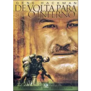 DVD - De Volta Para o Inferno (Gene Hackman)