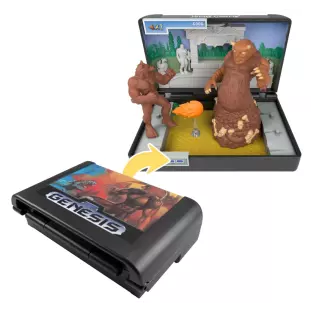 Memorabilia - Sega Genesis - Altered Beast - Graveyard Diorama