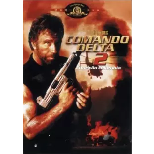 DVD - Comando Delta 2 - Conexão Colômbia (Chuck Norris)