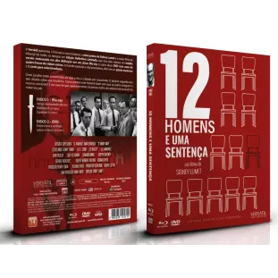 Blu-ray - 12 Homens e Uma Sentença - Edição Definitiva Limitada (Sidney Lumet)
