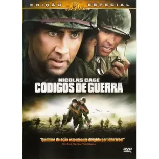 DVD - Códigos de Guerra - Edição Especial (John Woo - Nicolas Cage)