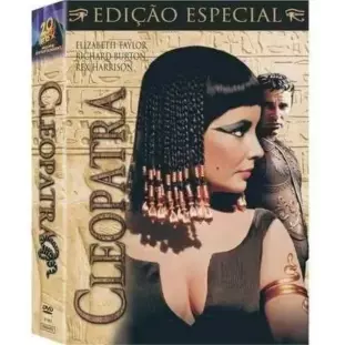 DVD - Cleópatra - Edição de Colecionador (Triplo) - Elizabeth Taylor - Richard Burton - Rex Harrison