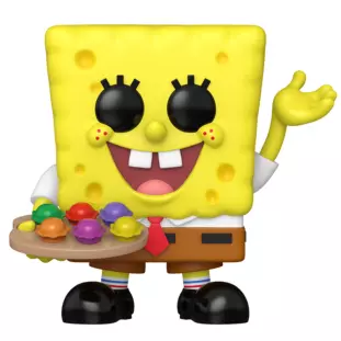 Funko Pop! Animation - Bob Esponja - Spongebob Squarepants 2312 - Spongebob With Pretty Patties (Glows In The Dark)