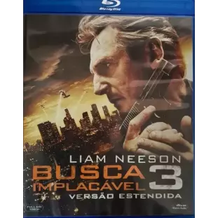 Blu-ray - Busca Implacável 3 (Liam Neeson - Forest Whitaker - Famke Janssen)
