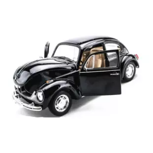 Miniatura - Fusca - Volkswagen Beetle - Escala 1/24 - Welly - Nex Models (California Toys)