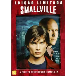 DVD - Smallville - 5ª Temporada Completa - Edição Limitada (Tom Welling - Kristin Kreuk - Michael Rosenbaum - Erica Durance - John Schneider - Allison Mack - John Glover - Annette O'Toole)