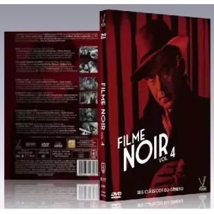 DVD - Filme Noir - Volume 4 (6 Filmes) - Edição Limitada Com 6 Cards