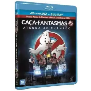 Blu-ray - Caça-Fantasmas (2 Versões do Filme) - Melissa McCarthy - Chris Hemsworth - Andy García