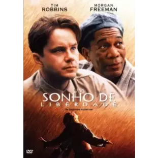 DVD - Um Sonho de Liberdade (Tim Robbins - Morgan Freeman - Stephen King)
