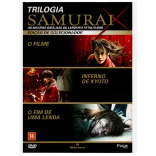DVD - Trilogia Samurai - Edição de Colecionador (Kenshin Himura)