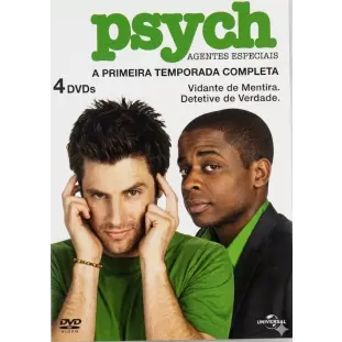 DVD - Psych - 1ª Temporada Completa - Agentes Especiais