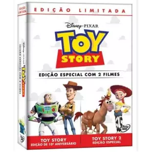 DVD - Toy Story - Edição Especial Limitada (2 Filmes) - Tom Hanks - Tim Allen - Joan Cusack