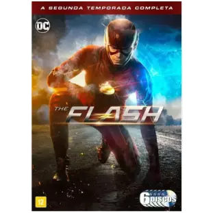 DVD - The Flash - 2ª Temporada Completa - Edição de Colecionador (Grant Gustin - Candice Patton - Tom Cavanagh - Carlos Valdes - Danielle Panabaker)