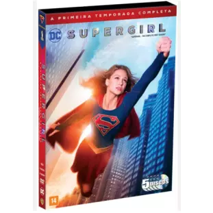 DVD - Supergirl - 1ª Temporada Completa - Edição de Colecionador (Melissa Benoist - Mehcad Brooks - Calista Flockhart - David Harewood - Chyler Leigh)
