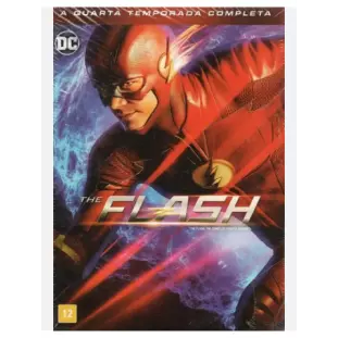 DVD - The Flash - 4ª Temporada Completa - Edição de Colecionador (Grant Gustin - Candice Patton - Tom Cavanagh - Carlos Valdes - Danielle Panabaker)