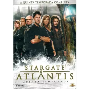 DVD - Stargate - Atlantis - 5ª Temporada Completa (Joe Flanigan - David Hewlett - Rachel Luttrell - Jason Momoa - Amanda Tapping)