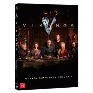 DVD - Vikings - 4ª Temporada - Volume 1 - Edição de Colecionador