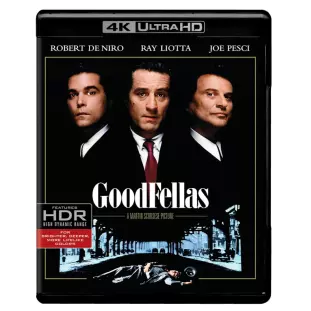 Blu-ray 4k - Os Bons Companheiros - Edição de Colecionador - DUPLO (Robert De Niro - Joe Pesci - Martin Scorsese)