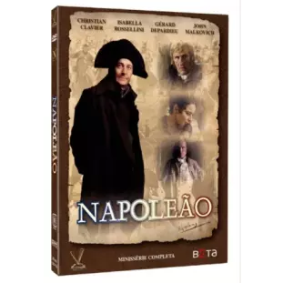 DVD - Napoleão -  Minissérie Completa (Isabella Rossellini - Gérard Depardieu - John Malkovich)