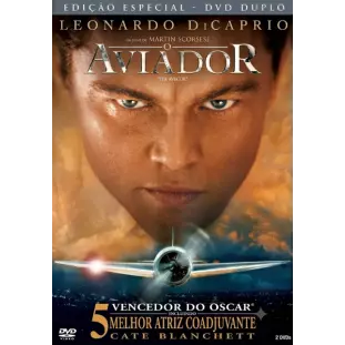 DVD - O Aviador - Edição Especial - DUPLO (Leonardo DiCaprio - Cate Blanchett - Kate Beckinsale - Martin Scorsese)