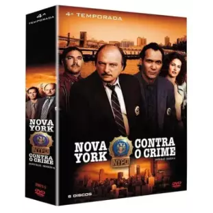 DVD - Nova York Contra o Crime - 4ª Temporada Completa