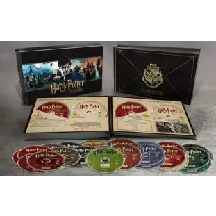 Blu-ray - Harry Potter - Hogwarts Collection - Coleção Completa (31 Discos - 8 Filmes e Muitos Extras)
