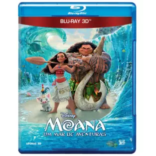 Blu-ray 3D - Moana (Dwayne Johnson)