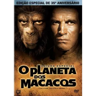 DVD - O Planeta dos Macacos - Edição Especial de 35º Aniversário - Duplo (Charlton Heston)