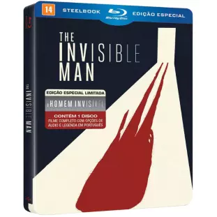 Blu-ray - O Homem Invisível - Edição Especial Limitada (Steelbook)