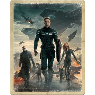Blu-ray - Capitão América - o Soldado Invernal (Steelbook)