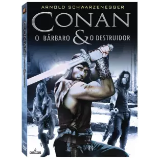 DVD - Coleção Conan - O Bárbaro e O Destruidor (Arnold Schwarzenegger)
