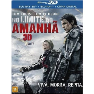 Blu-ray - No Limite do Amanhã - Edição de Colecionador com Luva Lenticular (Tom Cruise - Emily Blunt)
