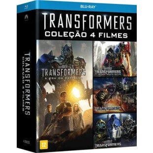 Blu-ray - Transformers - Coleção com 4 Filmes
