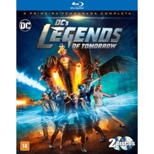 Blu-ray - DC´s Legends Of Tomorrow - Lendas do Amanhã - 1ª Temporada Completa (Victor Garber, Brandon Routh, Arthur Darvill, Caity Lotz, Ciara Renée, Franz Drameh, Dominic Purcell, Wentworth Miller)