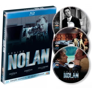 Blu-ray - Código Nolan (3 Filmes)