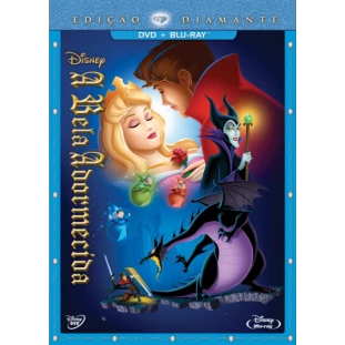 Blu-ray + DVD - A Bela Adormecida - Edição Diamante (DUPLO com luva)