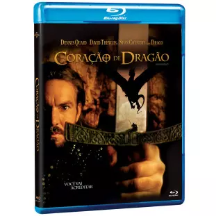 Blu-ray - Coração de Dragão - Edição de Colecionador com Cards - (Exclusivo) - Dennis Quaid