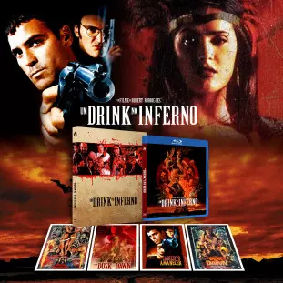 Blu-ray - Um Drink no Inferno - Edição de Colecionador (Exclusivo) - George Clooney - Quentin Tarantino - Juliette Lewis - Harvey Keitel