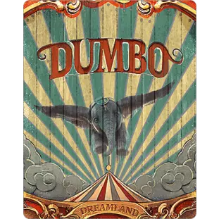 Blu-ray - Dumbo - O Filme - Edição de Colecionador (Steelbook) - Tim Burton - Michael Keaton - Colin Farrell