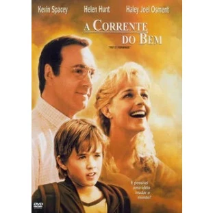 DVD - A Corrente do Bem (Kevin Spacey - Helen Hunt - Haley Joel Osment)