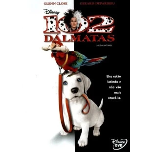 DVD - 102 Dalmatas (Glenn Close - Gerard Depardieu)
