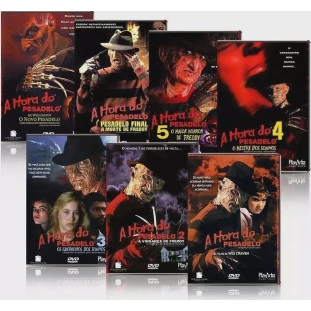 DVD - A Hora do Pesadelo - Coleção Completa - 7 Filmes