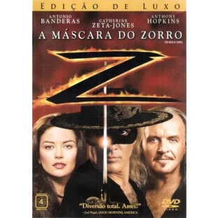 A Máscara do Zorro - Edição de Luxo (Antônio Banderas - Anthony Hopkins)