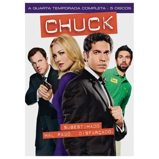 DVD - Chuck - 4ª Temporada Completa 