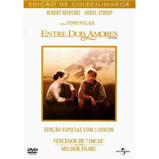 DVD - Entre Dois Amores - Edição de Colecionador (DUPLO) - Robert Redford - Meryl Streep - Sydney Pollack