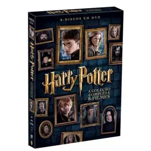 DVD - Harry Potter - A Coleção Completa - 8 Filmes 