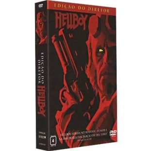 Hellboy - Edição do Diretor (Duplo com Luva) - Guillermo del Toro - Ron Perlman - Selma Blair)