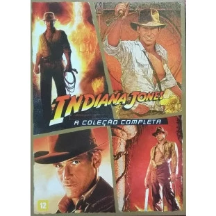 Indiana Jones - Coleção Completa (Harrison Ford - Sean Connery - Steven Spielberg)