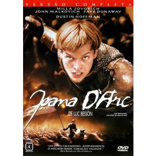 DVD - Joana Darc (Luc Besson - Milla Jovovich - John Malkovich - Dustin Hoffman)