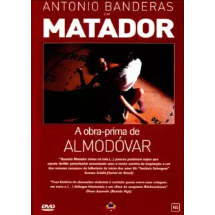 DVD - Matador (Antonio Banderas - Almodóvar)